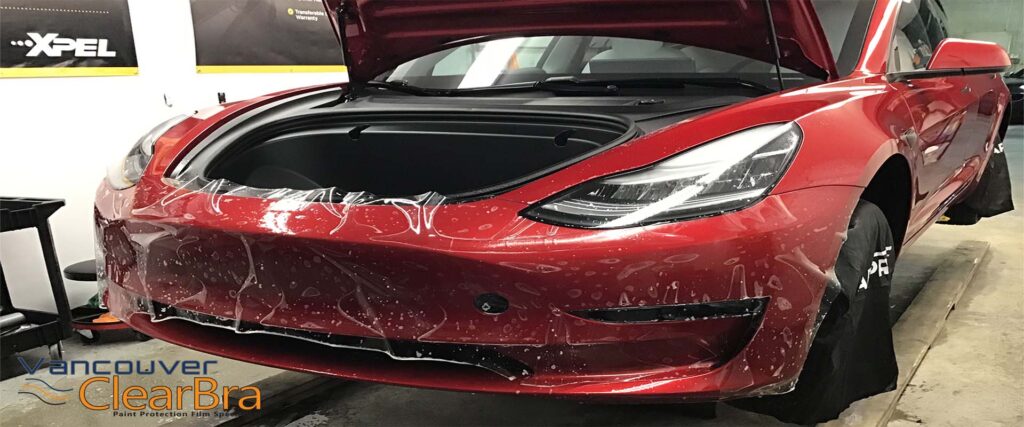 Tesla Model 3 Clear Bra PPF