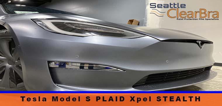 Tesla Plaid Clear Bra Paint Protection Film
